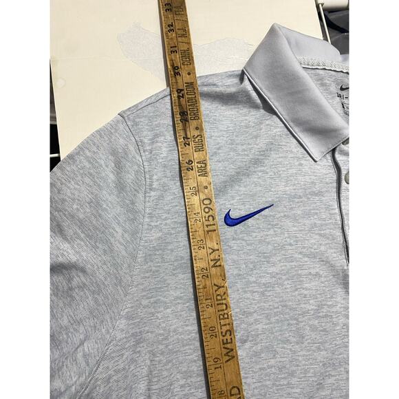 Nike Florida Gators Polo Shirt Mens XXL Gray Embroidered Logo Performance - Picture 4 of 9